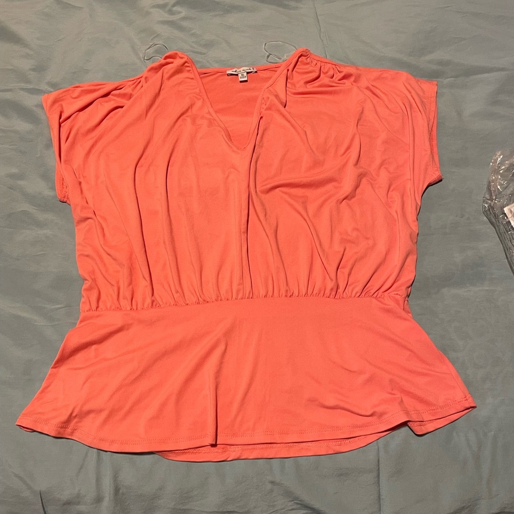 White Birch sleeveless top size XL, NWT